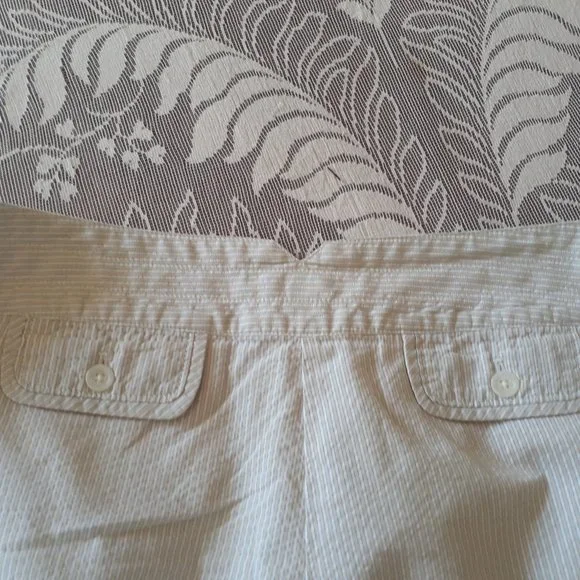 J. Jill Striped Cotton Wide Leg Pants - Picture 8 of 13